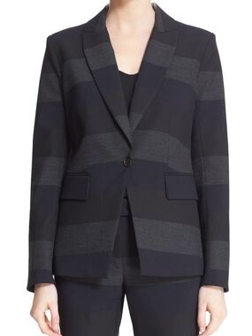 Veronica Beard 'Kanae Khan' Striped Dickey Blazer Jacket